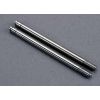 Shock shafts, steel, chrome finish (X-long) (2), TRX2765